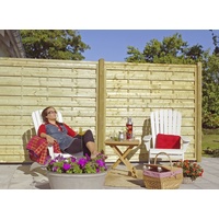 Plus Zaun Bergen 180 x 180 cm Druckimprägniert