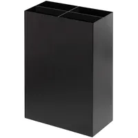 Yamazaki Schirmständer schwarz, Stahl/Polypropylen, Minimalistisches Design, 23,5 x 12