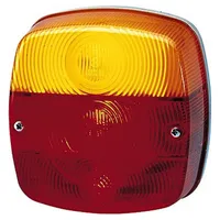 Hella Anhänger-Rückleuchte Blinker, Kennzeichenleuchte, Rückleuchte, Bremslicht hinten, links,
