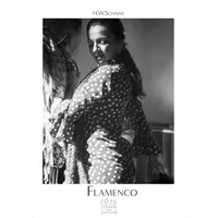 Casares Edition Flamenco schwarz-weiss Kalender 2026 – Wandkalender Fotokalender