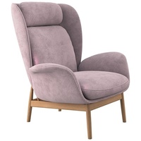Flexlux Ohrensessel »Padova«, Stil & Komfort, organische Form, Ledenstütze