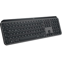 Logitech MX Keys S Graphite, schwarz, LEDs weiß, Logi