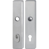 HOPPE Langschildpaar E2222ZA/2210 ma F69 PZ 92mm