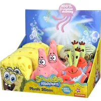 Simba 109491002 SpongeBob Plüsch 20cm, 4-sort.