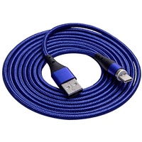 Akyga USB-Kabel USB-A Stecker, USB-C® Stecker 2.00 m Blau