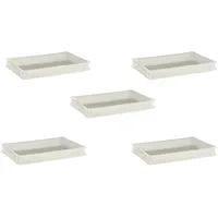 APS Teigbehälter 56,5 x 36,5 cm 5-tlg. weiß