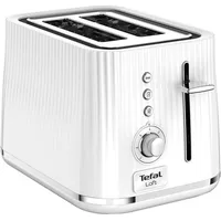 Tefal Loft TT7611 2 Scheibe(n) Chrom, Weiß