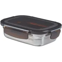 Lock & Lock Lock&Lock Edelstahl 320 ml mit schwarzem