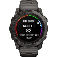 Garmin fenix 7X Pro Sapphire Solar carbongrau/schiefergrau