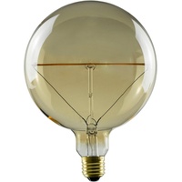 Segula E27 5W LED-Globelampe Ø15cm Vintage gold 1.900K