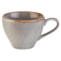 CreaTable Kaffeetasse NATURE COLLECTION, Grau - Steinzeug Steingrau