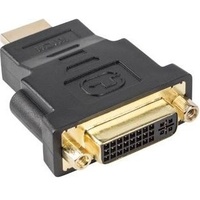 LANBERG AD-0014-BK Kabeladapter HDMI DVI-D (F) (24 + 5)