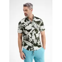Lerros Kurzarmhemd »LERROS Halbarmhemd mit floralem Print« Lerros CHILLED