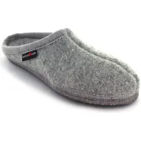 HAFLINGER Walktoffel Alaska Unisex Weiche Pantoffel, steingraumeliert