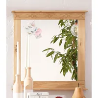 Home Affaire Spiegel »Indra«, Rahmen aus massiver Kiefer beige