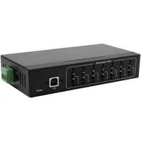 Exsys EX-11217HMVS 7 Port USB 2.0 Metall HUB Netzteil