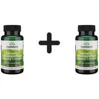 Swanson Turmeric, Ashwagandha & Ginseng Complex 60