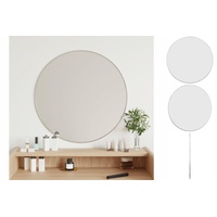 VidaXL Wandspiegel Silbern Ø 60 cm Rund