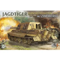 Takom Jagdtiger Porsche Production Type Sd.Kfz.186 w/Zimmerit