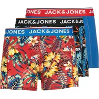 JACK & JONES Trunks red/black L 3er Pack
