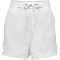 Only Shorts in Weiß, S