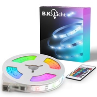 B.K.Licht - USB LED Strip 3 m mit Fernbedienung,