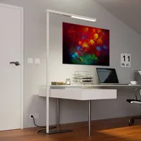 ARCCHIO LED-Büro-Stehleuchte Tamilo, weiß