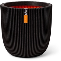Capi Europe Capi Übertopf Kugel Groove NL elegant Schwarz