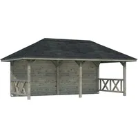 Palmako Pavillon Bianca 16,6 m2 Set 2 Grau