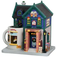 Lemax 35038 Caddington Village Lighted Building: Books & Brews
