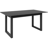 Finori Austin 80A Auszugtisch/Schieferoptik/Füße/Anthrazit/Holzwerkstoff - , - /