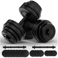 Physionics Physionics® Kurzhantel Set 30kg Hanteln Hantelscheiben Hantelset Kurzhanteln