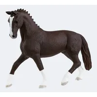 Schleich 13927 - Horse Club, Hannoveraner Stute Rappe, Tierfigur,