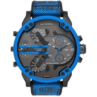 Diesel Herrenuhr Mr. Daddy 2.0, Chronographenwerk, 57 mm, schwarzes