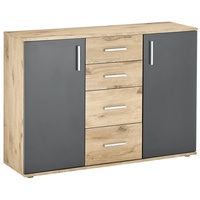 Bega Consult Kommode - Grau, Viking Oak Optik Moderne