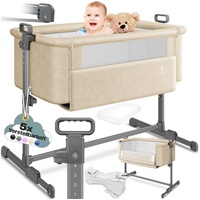 Kesser KESSER® Zustellbett Hubi 3in1 Baby Beistellbett Reisebett Babybett