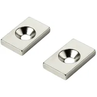 TRU Components W20L12T3-M4 Permanent-Magnet Rechteckig (L x B x
