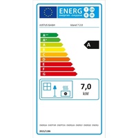 Justus Kaminofen Island 7 2.0 7 kW | Keramik