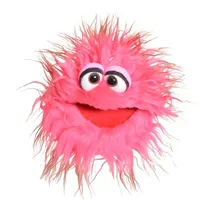 Living Puppets Handpuppe Knups (rosa/braun), 20 cm