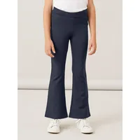 NAME IT Mädchen Nkffrikkali Bootcut Pant Noos Hose, Dark