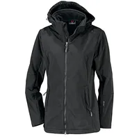 CMP Damen Softshell Zip Hoodie Jacke (Größe 3XL, schwarz)