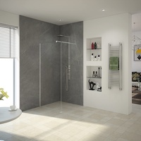 Marwell Duschwand 90 cm Marwell Seitenwand YORK II chrom