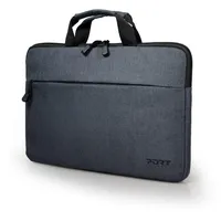 PORT DESIGNS Belize Toploader-Tragetasche für 15,6-Zoll-Laptop, grau