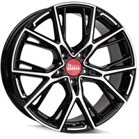 MAM B4 Black Front Polish 8.5x19 ET 50 5/120