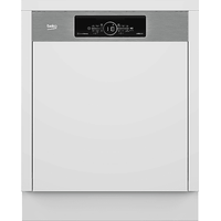 Beko BDSN3844M0X Geschirrspüler (teilintegrierbar, 598 mm breit, 43 dB