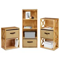 Relaxdays Standregal 3x 42 x 29 x 0 cm