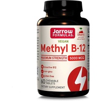 Jarrow Formulas Methyl B12, Methylcobalamin 5000 mcg,