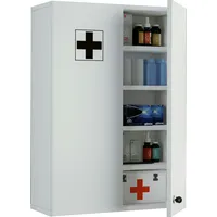 VCM Medizinschrank Arzneischrank Apothekerschrank Wand Schrank abschließbar Medasa XL