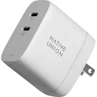 Native Union 67W Dual USB-C Fast GaN PD Wall