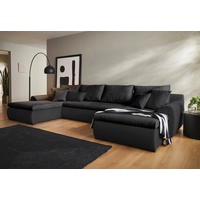 Home Affaire Wohnlandschaft Win, wahlweise mit Bettfunktion und Bettkasten,